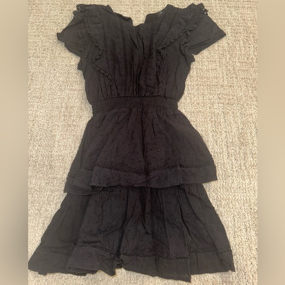 Aqua black girls mini dress Aqua black girls mini dress